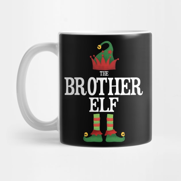 Brother Elf Matching Family Group Christmas Party Pajamas by uglygiftideas